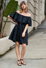Off Shoulder Dress - Black