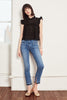 Eyelet Top - Black