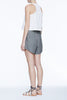 Angle Stripe Short - Charcoal