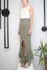 Spiral Hem Skirt - Mineral