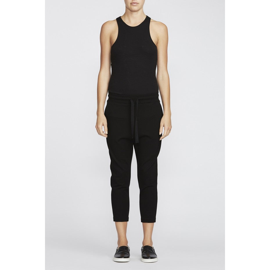 Perry Ponti Drawstring Pant - Black