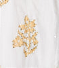 Bow Dress With Sequins - White & Gold