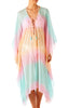 Dip Dye Maxi Poncho