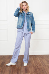 Vintage Wash Denim Jacket