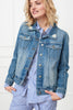 Vintage Wash Denim Jacket
