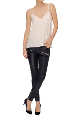 Silk Lace Camisole - Nude