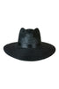 Maya Black Woven Fedora