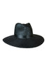 Maya Black Woven Fedora