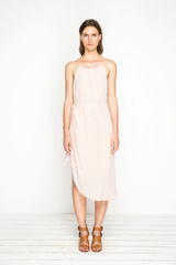 April Wrap Dress - Blush