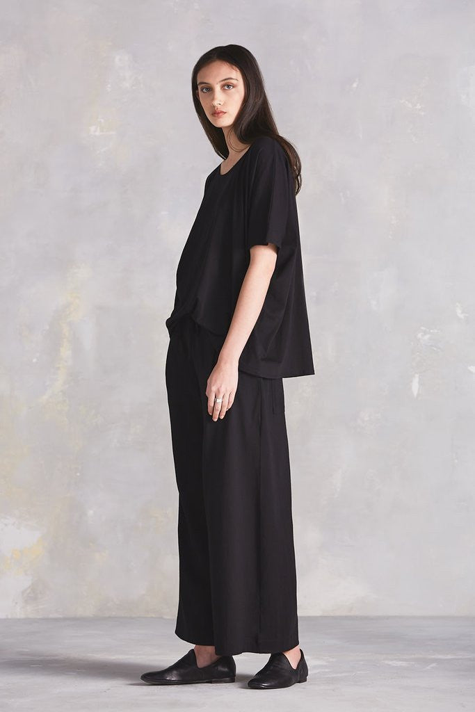 Building Block Oversized Tee - Black