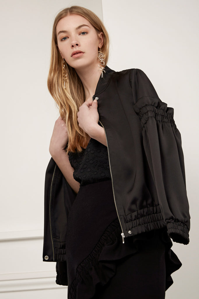 Double Take Bomber - Black