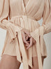 Unstoppable L/S Playsuit - Tan Link
