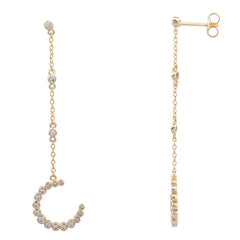 Cristina Drop Earring - Yellow Gold
