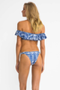 Ikat Lover Frill Off Shoulder Bikini