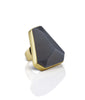 Illumimati Ring Brass Agate