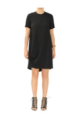 Minds Eye Drape Dress with Sleeve