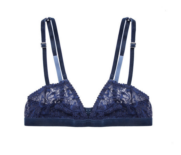 Sabel Two Strap Bra -Navy