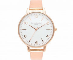 Rose Gold With Metallic Band