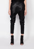Immortal Stretch Leather Low Slung Pant
