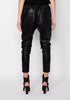 Immortal Stretch Leather Low Slung Pant