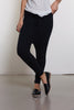 Waffle Slouch Pant - Black