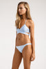 Ice Blue Wrap Bikini