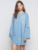 Oxiana Long Sleeve Dress - Denim
