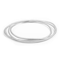 Alexa Multi Bangle Set - Silver
