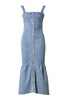 Leonarda Dress - Blue Denim