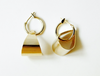 Hoop And Loop Earrings - Gold