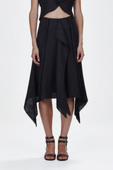 She'll Be Right Skirt - Black