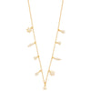 Tori Charm Necklace - Yellow Gold