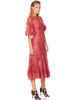 Blind Love Midi Dress -  Rose Wood