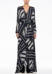 Atonement Maxi Dress - Complex Print