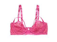 Lux Underwire Bra - Bright Pink