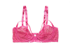 Lux Underwire Bra - Bright Pink