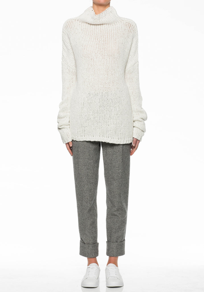 Cressida Knit - Ivory Marle