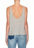Fenella Swing Top - Fine Stripe