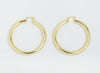 Brooklyn Hoops - Yellow Gold Filled