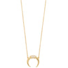 Horn Pave Necklace