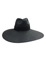 Bronte Large Wide Brim - Black