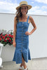 Leonarda Dress - Blue Denim