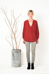 Naturally Blessed Top - Wine