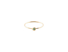 Sparkle Vermeil Ring- Turquoise