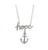 Hope and Anchor Necklace